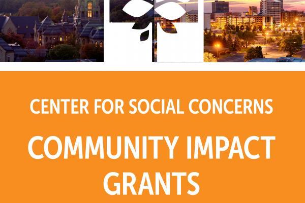 Center for Social Concerns awards community impact grants for the fall 2021 semester